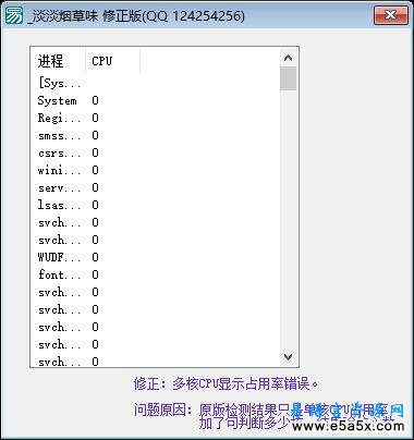 易语言检测指定进程CPU源码