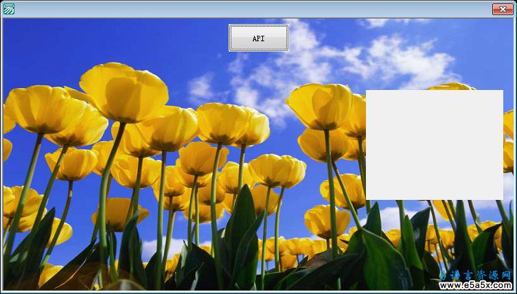 区域截图的例子