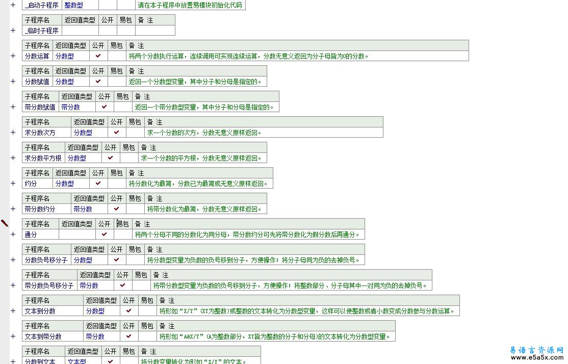 分数运算模块解方程计算器源码