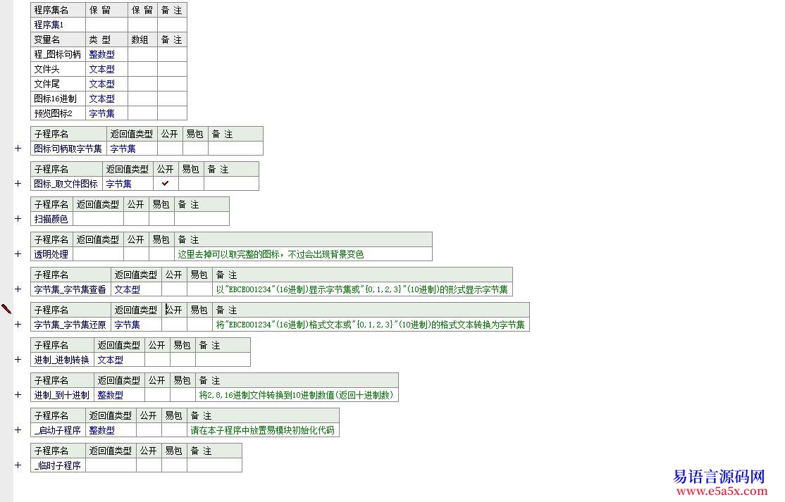 问题求助哪位知道怎么用api取图标或者帮忙修改下这个源码
