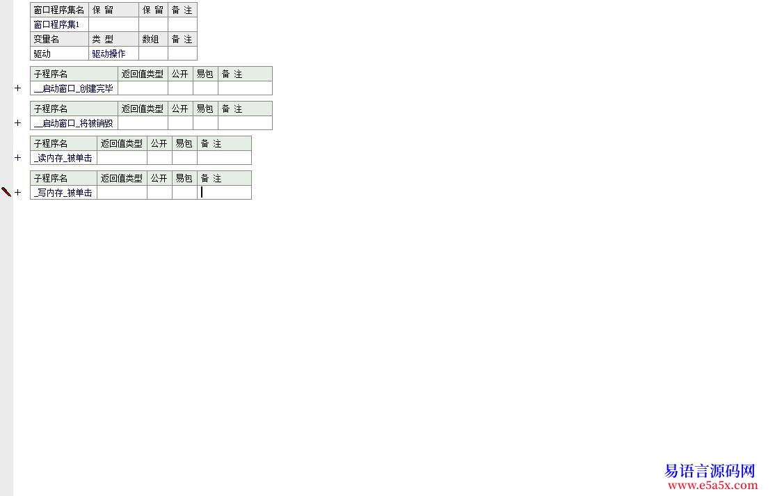 开源读写进程内存用易语言写的驱动开源