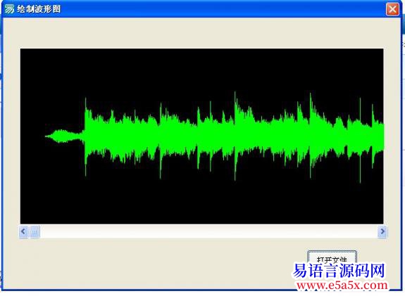 开源BASS教程式源码第一绘制波形图